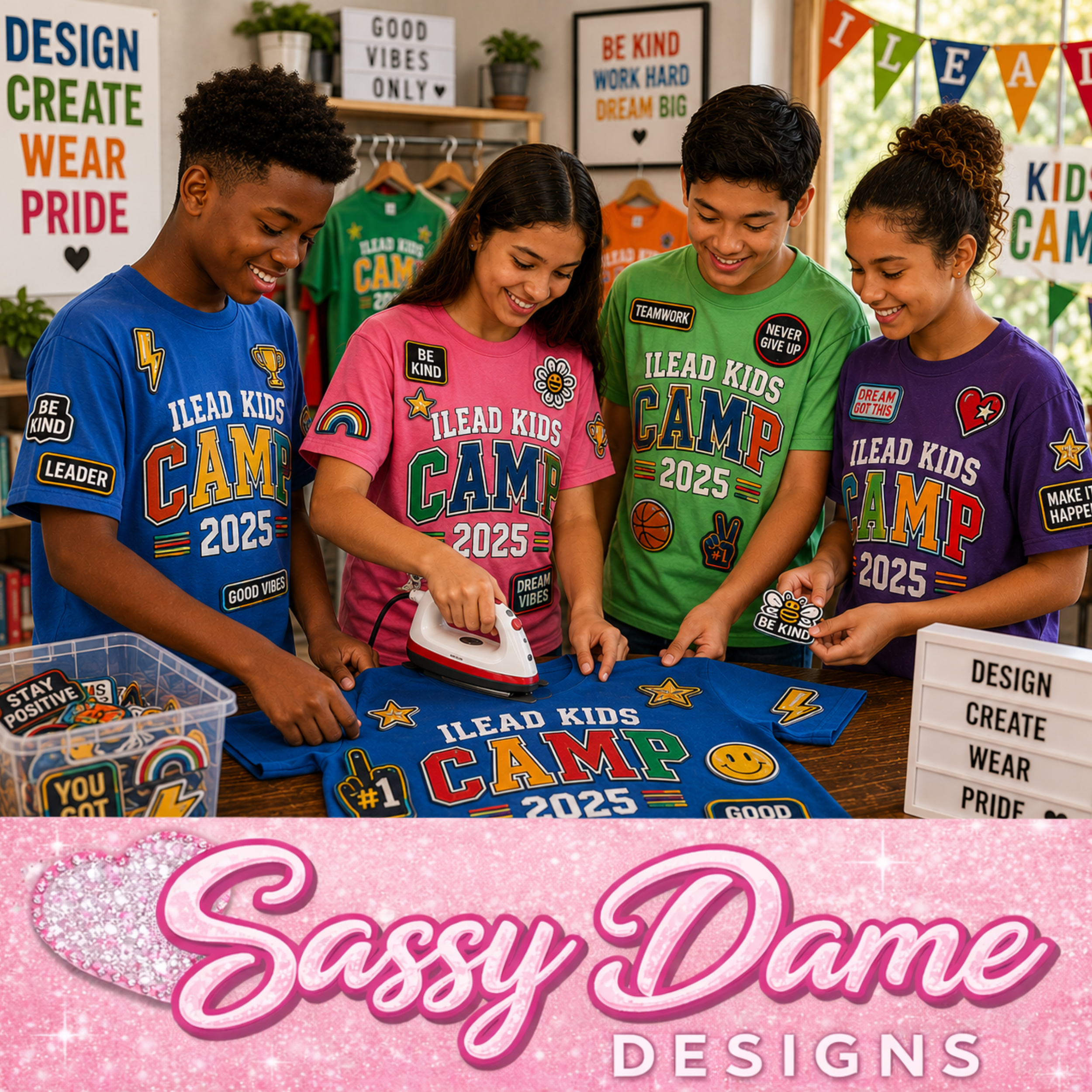 School T-Shirt Day Experience | Summer Camp Shirt Activity | Custom Group Shirts (Min 20 Students)