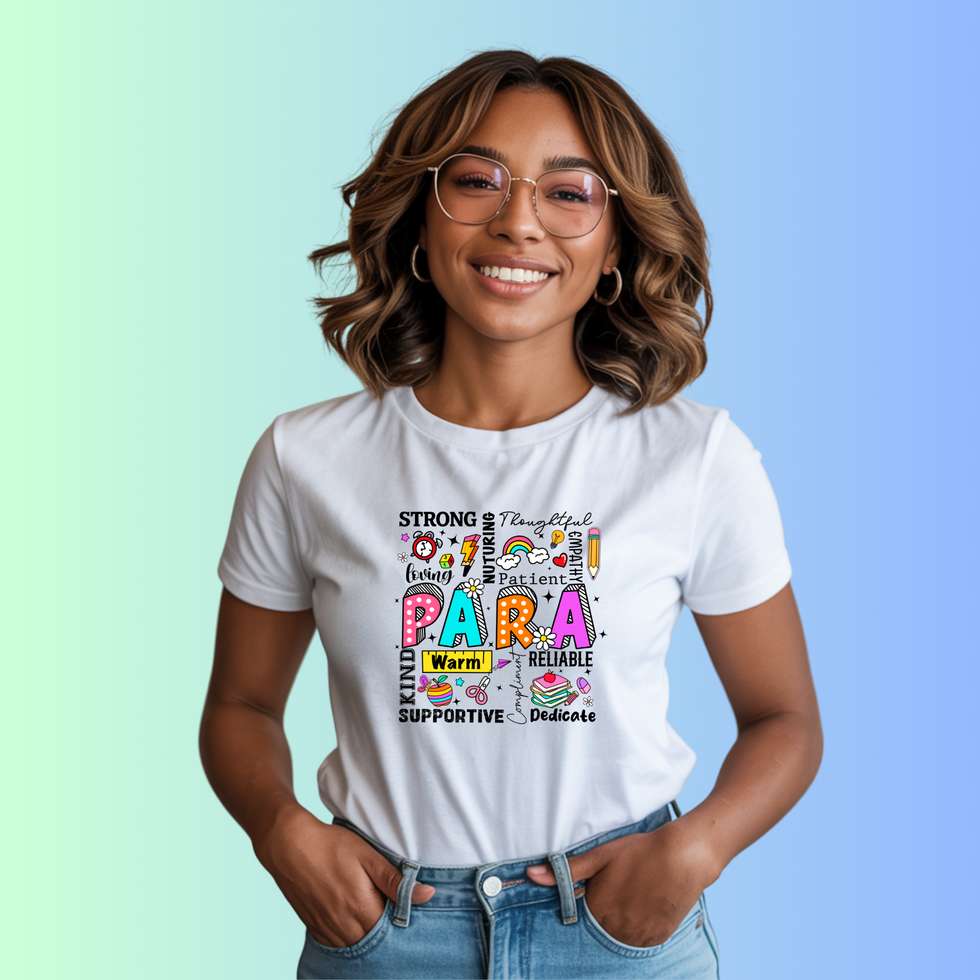 14 Adult Shirt Transfers - Teacher Bundle