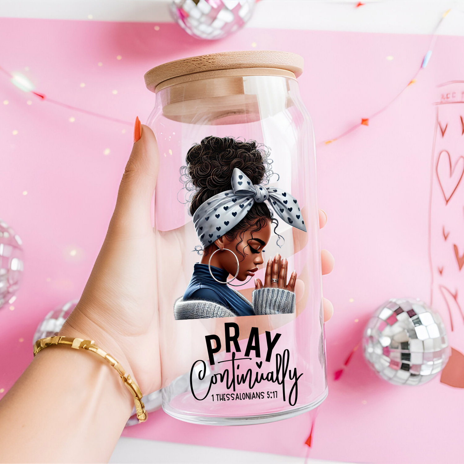 UV DTF DECALS - Prayer + Head Tie Bundle 3