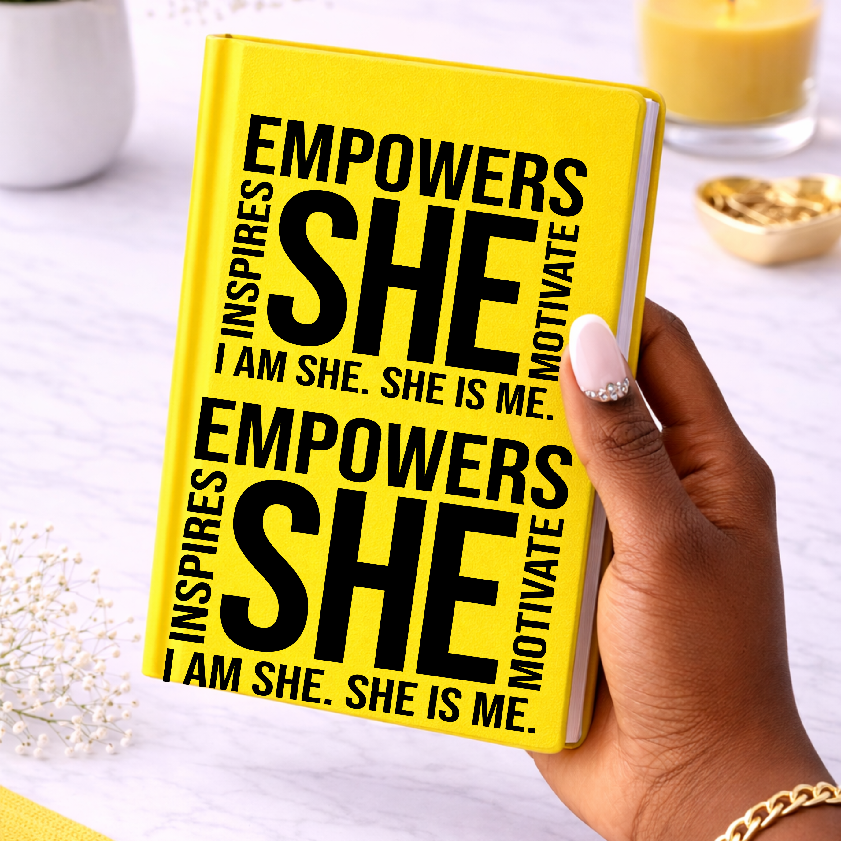 EMPOWERS SHE-Affirmation UV DTF Sticker