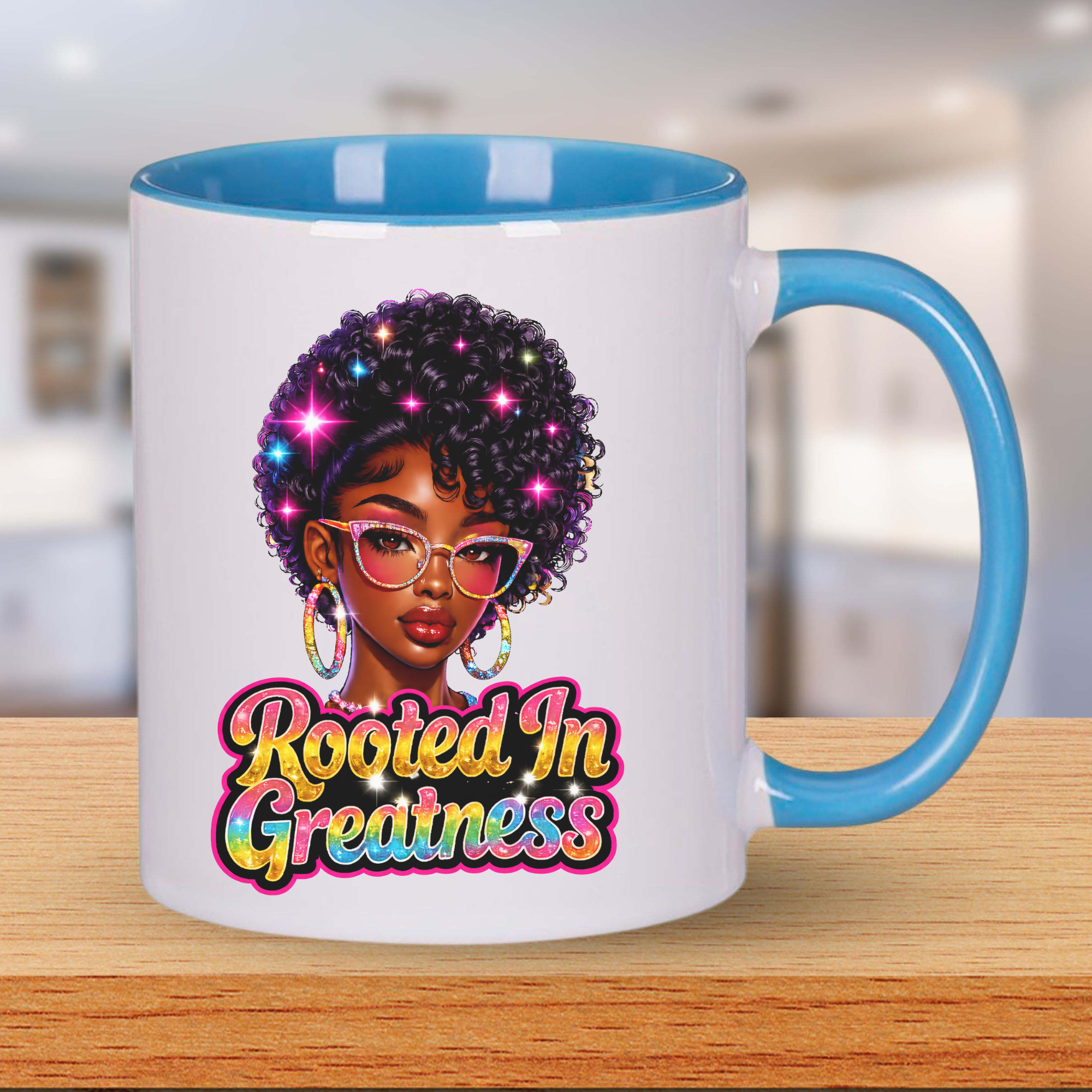 Rooted by Greatness | Luxury UV DTF Peel & Stick Sticker