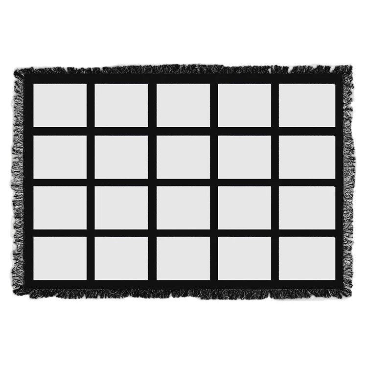 20 panel Blank Sublimation Blanket/Large 40X60inhces  Sublimation blanket/Sublimation Picture Blanket/Gift Blanket/Wholesale Blanket - SassyDame Designs,LLC