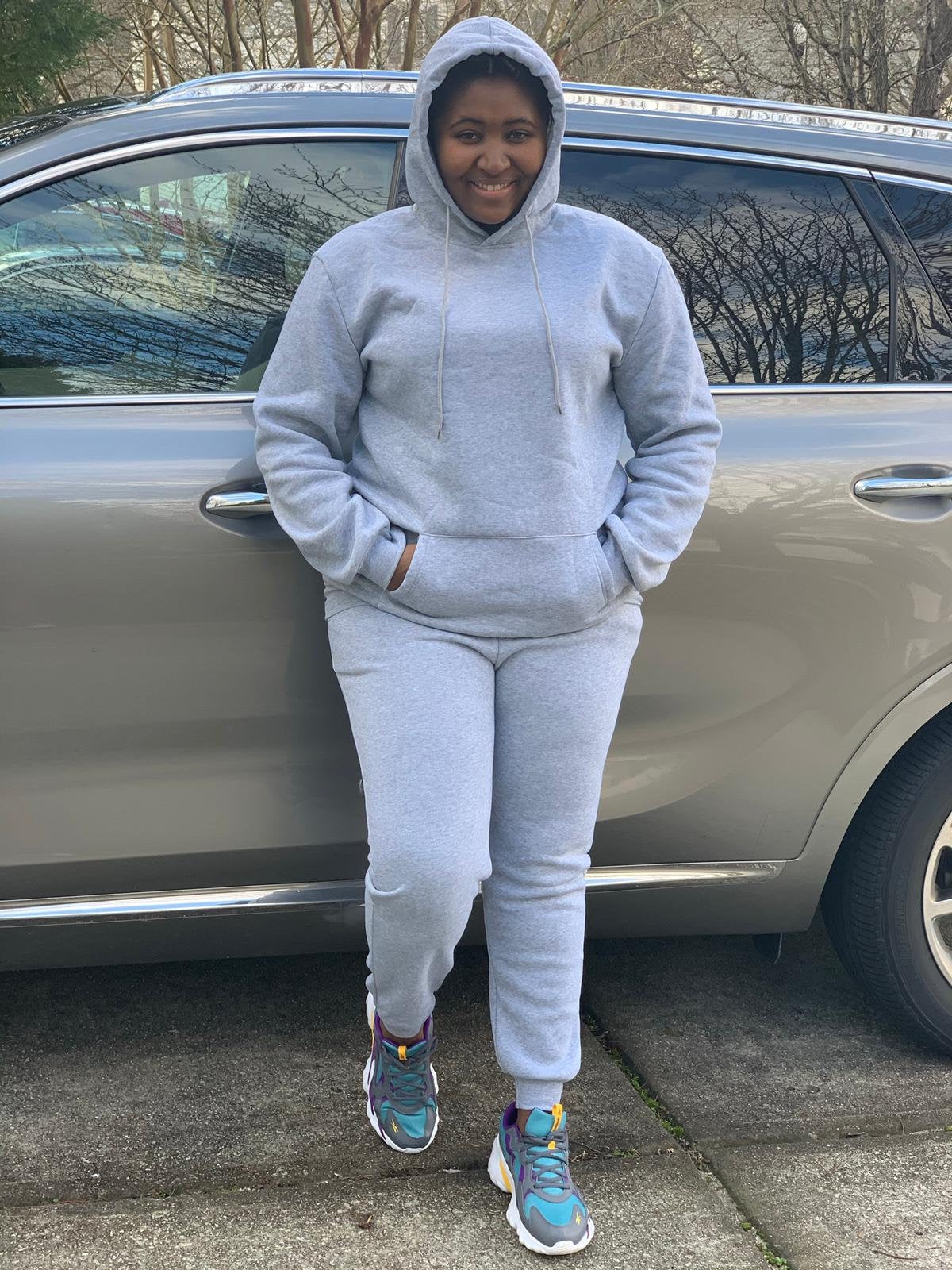 Polyester Hoodies Set - SassyDame Designs,LLC