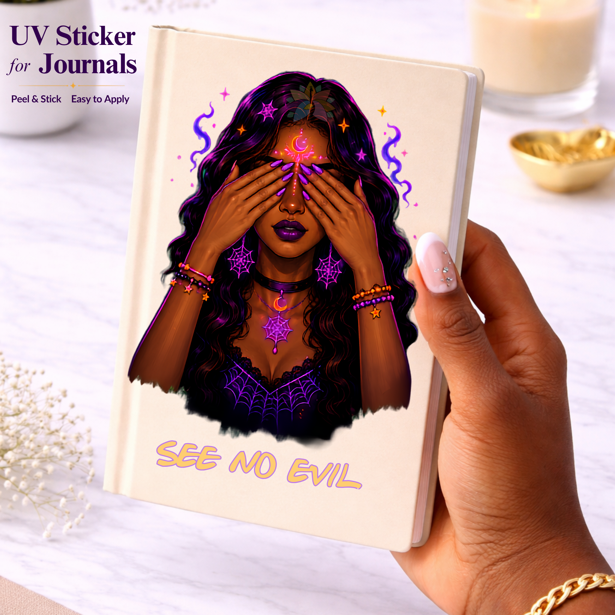 UV Stickers for Journals – Peel & Stick Designs