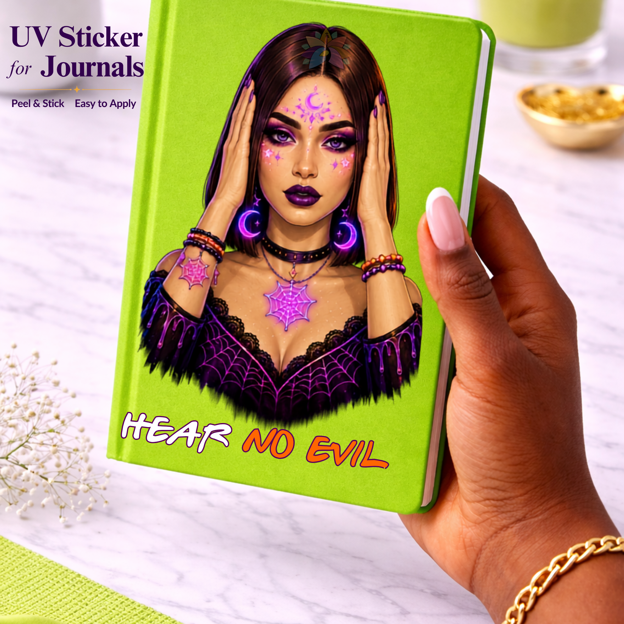 UV Stickers for Journals – Peel & Stick Designs