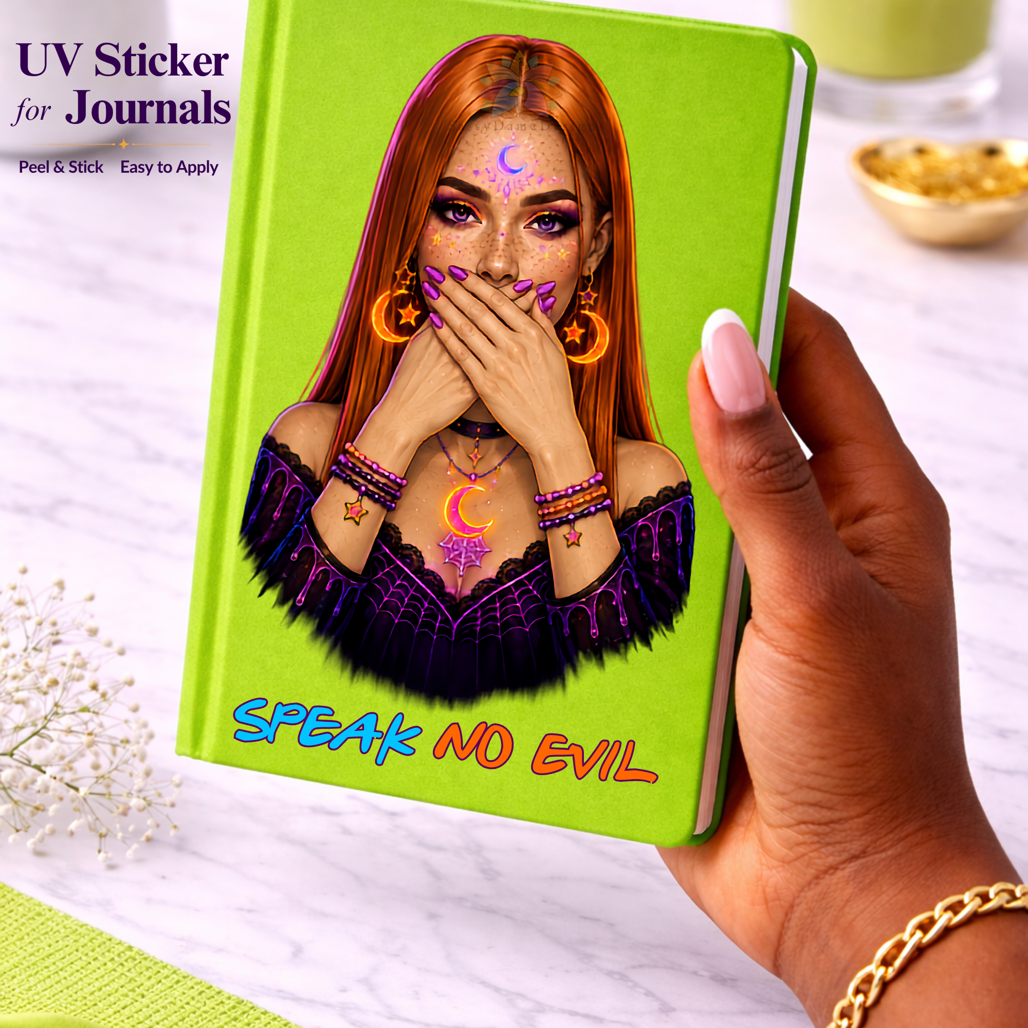 UV Stickers for Journals – Peel & Stick Designs