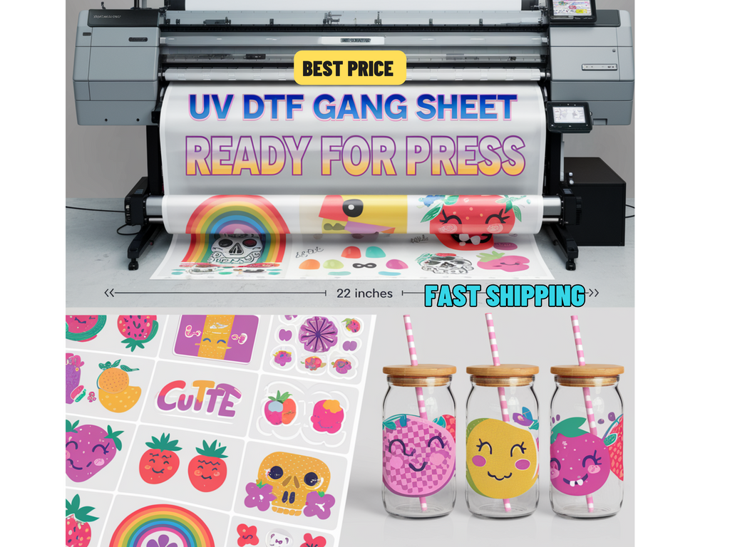 UPLOAD UV STICKER Gang sheet