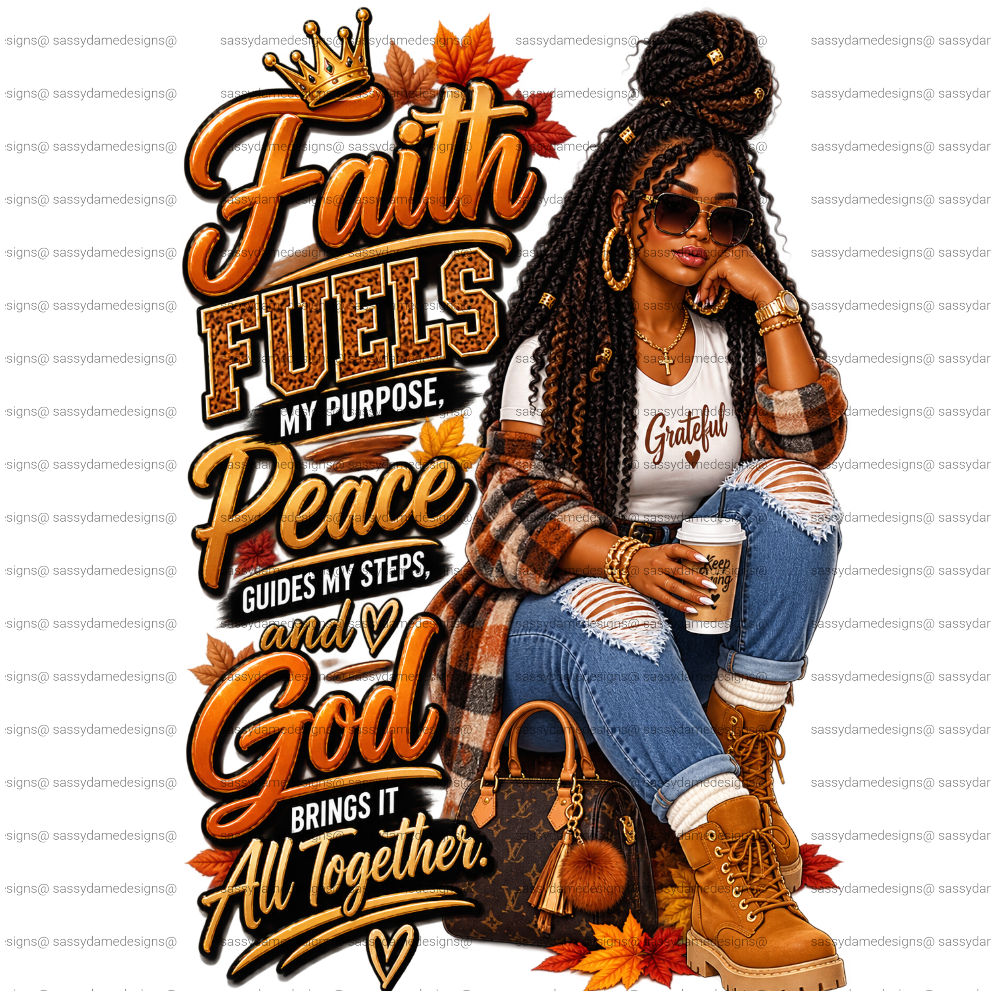 Faith Fuels my purpose PNG