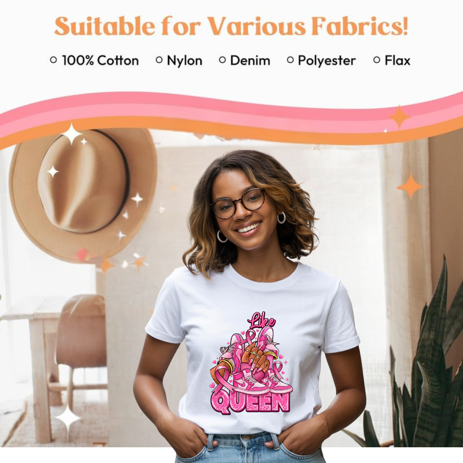 12 Breast Cancer DTF Bundle