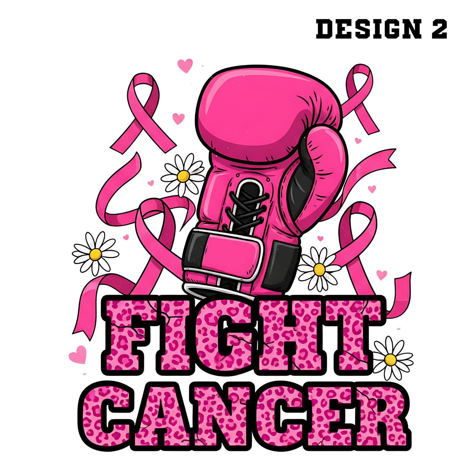 12 Breast Cancer DTF Bundle