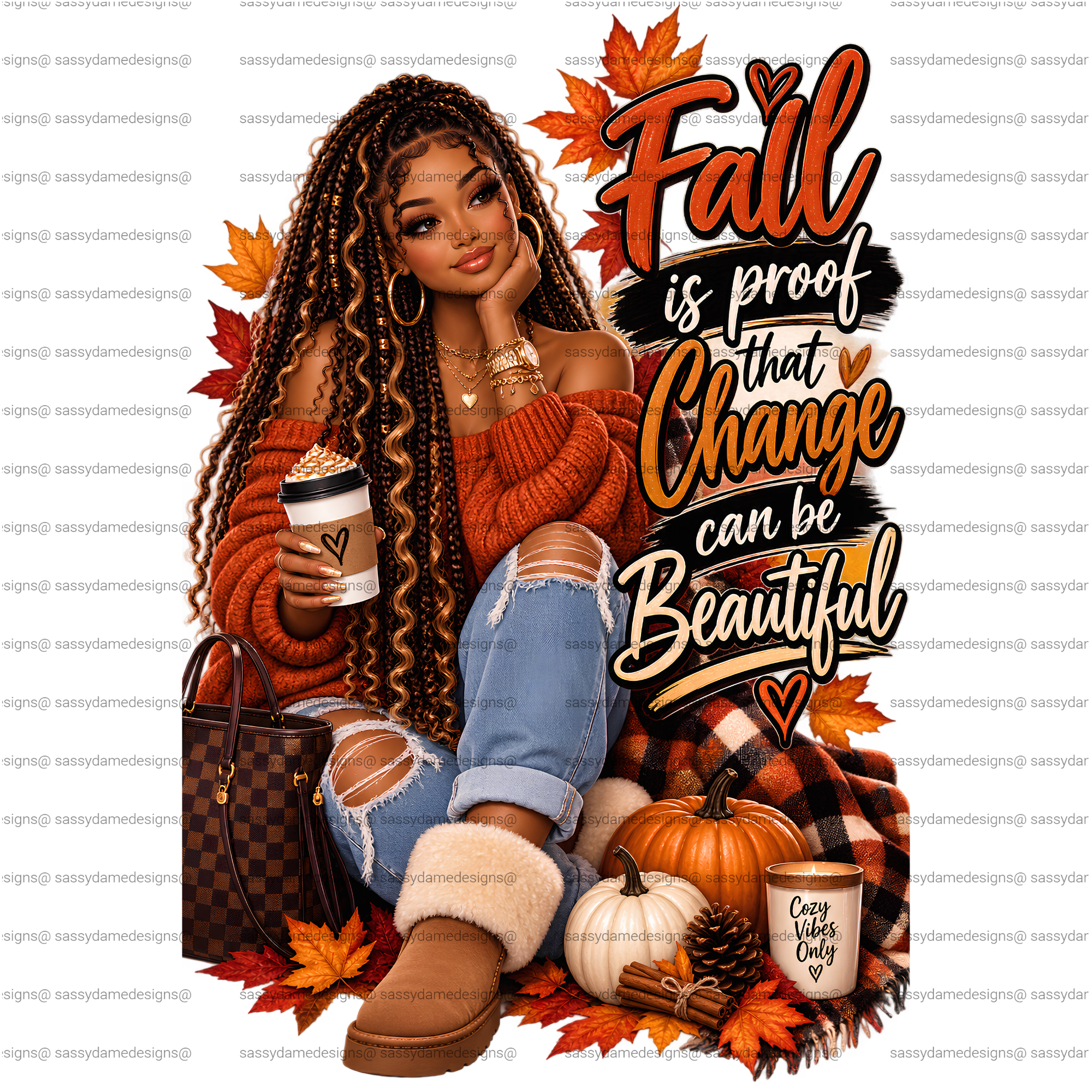 Fall Is Proof Change Can Be Beautiful PNG