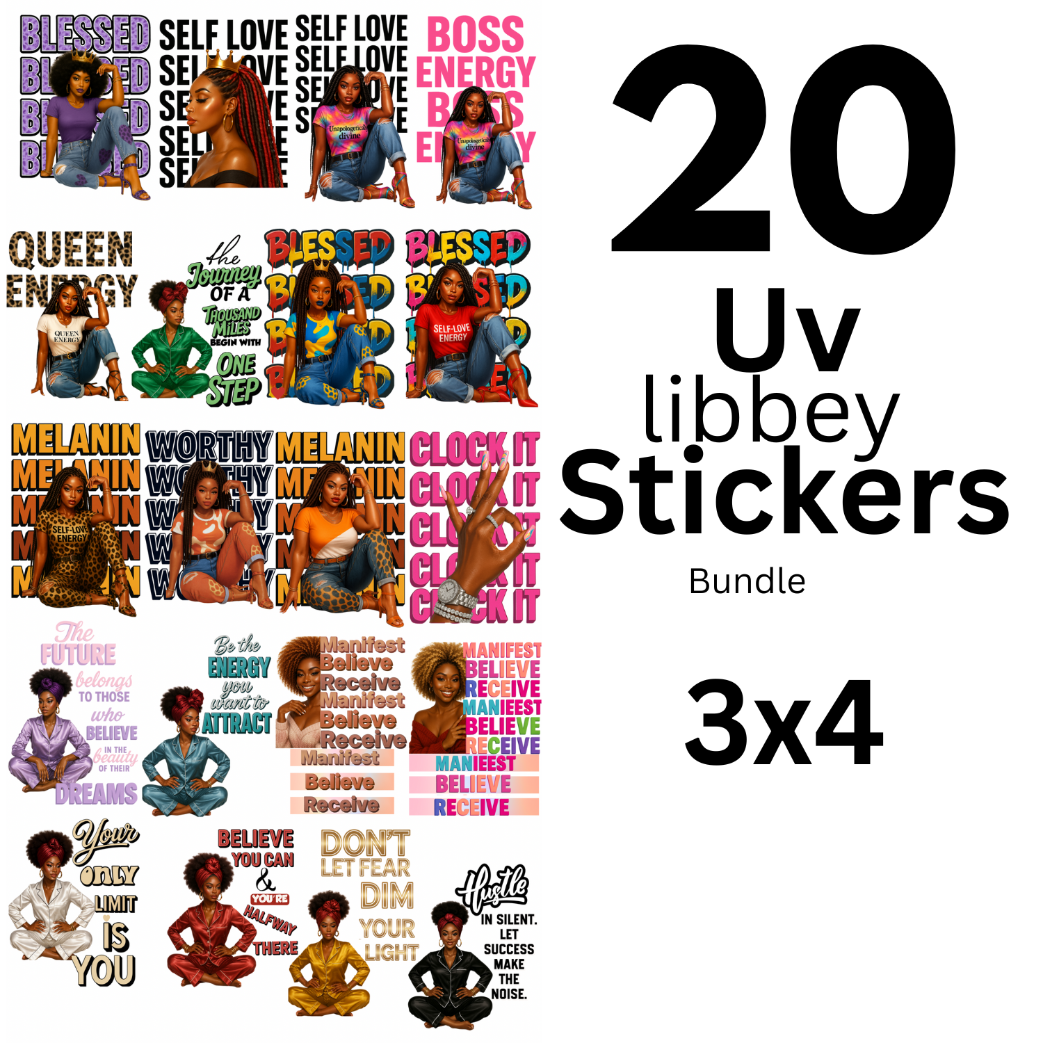 libbey  uv bundle black girl magic