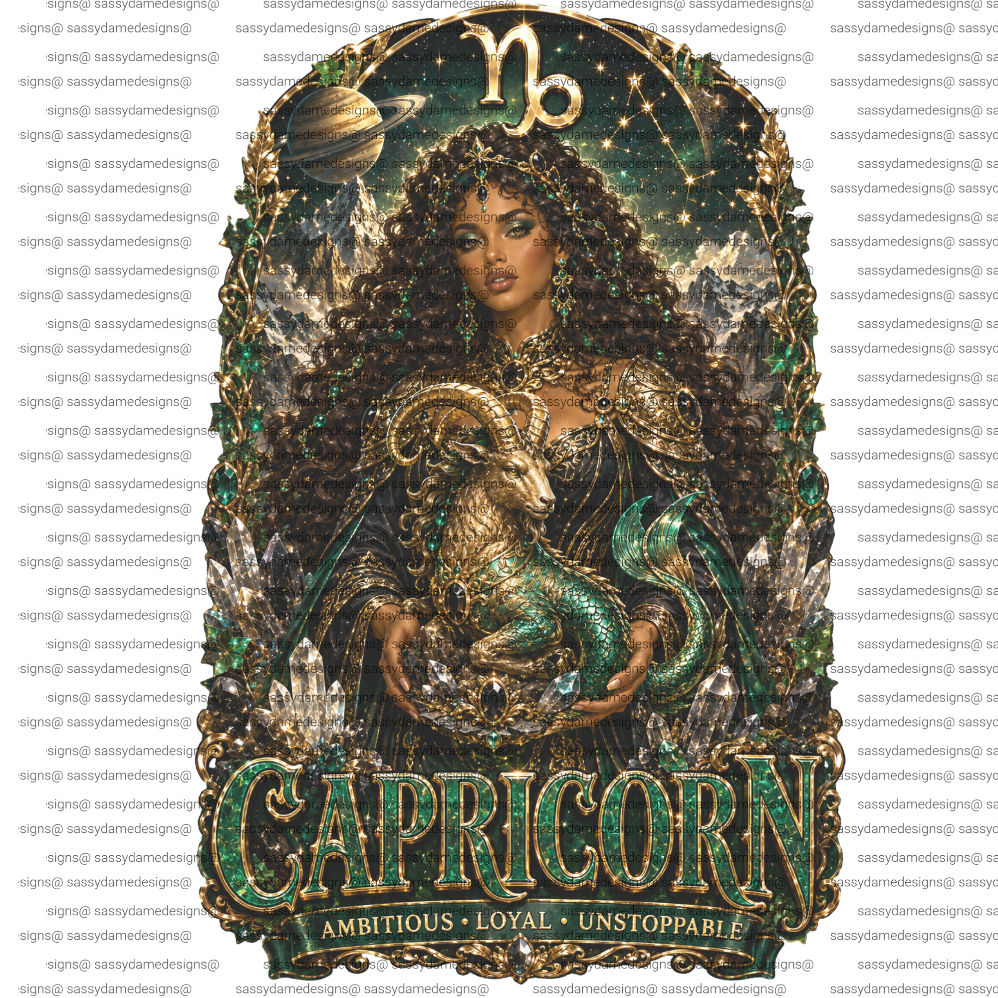 Capricorn Zodiac PNG