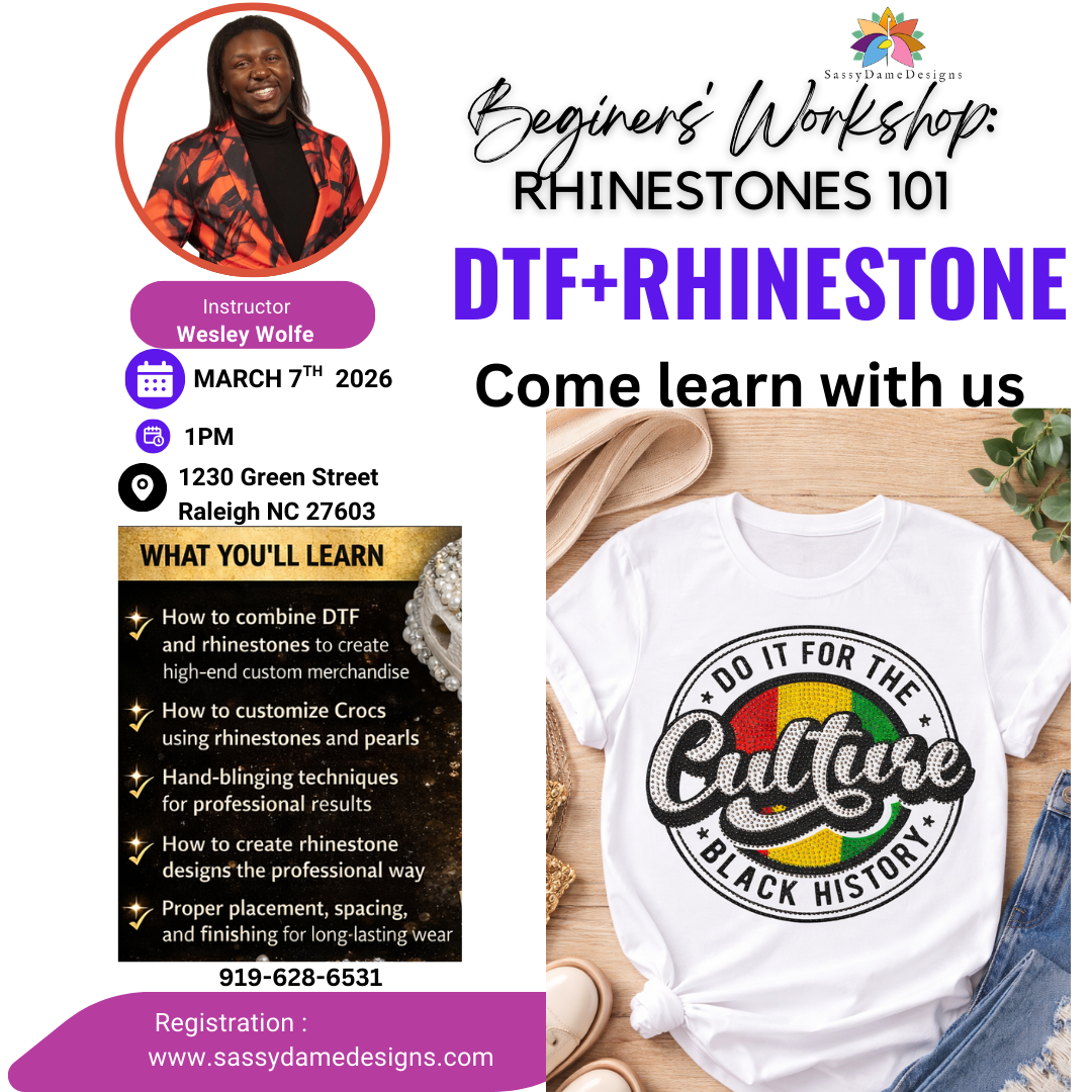 Rhinestone Customization Master Class