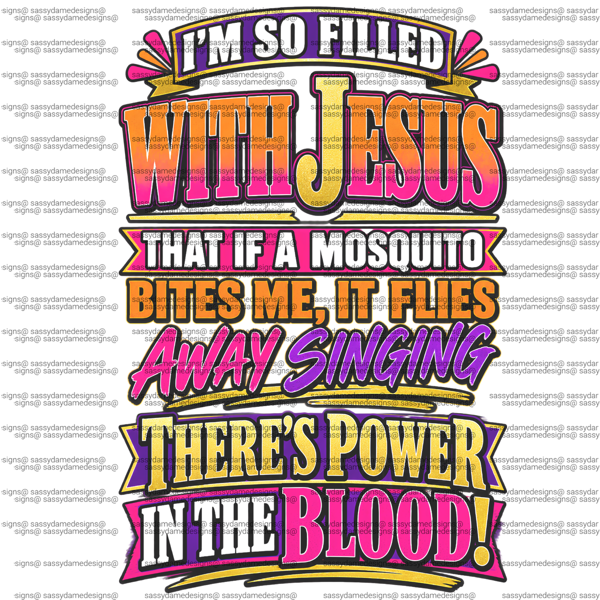 Theres Power in the blood PNG